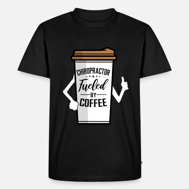 Chiropraktiker - Männer Premium Bio T-Shirt - Schwarz