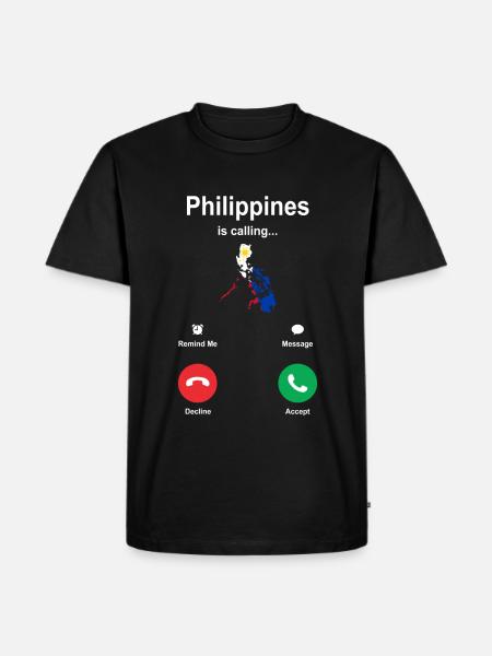 Travel Philippines Gift - Men's Premium Organic T-Shirt - black