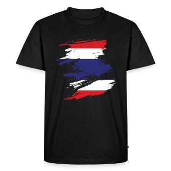 Thailand gift - Men's Premium Organic T-Shirt - black - Front - Nico (187cm)