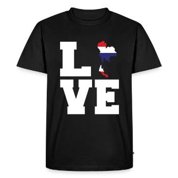 Cadeau Love Thailand - T-shirt Premium bio Homme - noir - Devant - Nico (187cm)