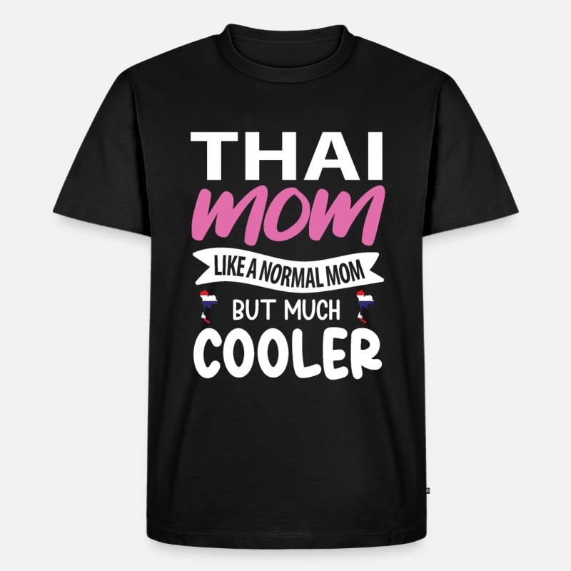 Thailändisches Mama geschenk - Männer Premium Bio T-Shirt - Schwarz