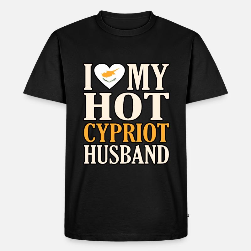 Zypern - Männer Premium Bio T-Shirt - Schwarz