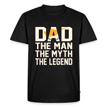 Cyprus - Men's Premium Organic T-Shirt - black - Front - Nico (187cm)