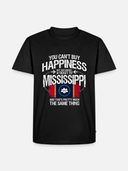 Mississippi - Men's Premium Organic T-Shirt - black
