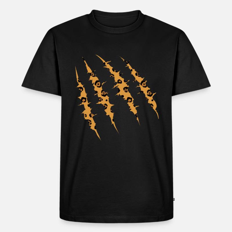 Jaguar Geschenkidee - Männer Premium Bio T-Shirt - Schwarz