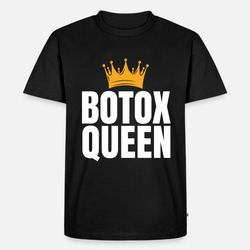 Botox - Männer Premium Bio T-Shirt - Schwarz