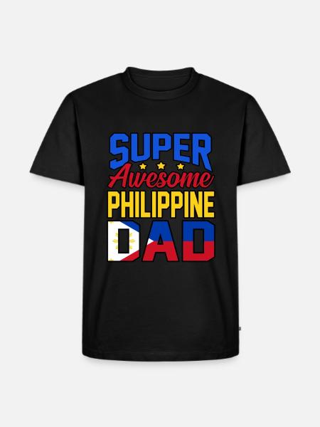 Philippinen - Männer Premium Bio T-Shirt - Schwarz