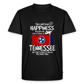 Tennessee - T-shirt Premium bio Homme - noir - Devant - Nico (187cm)