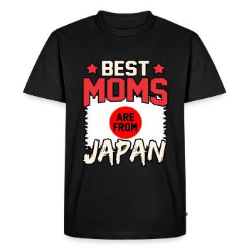 Japon - T-shirt Premium bio Homme - noir - Devant - Nico (187cm)
