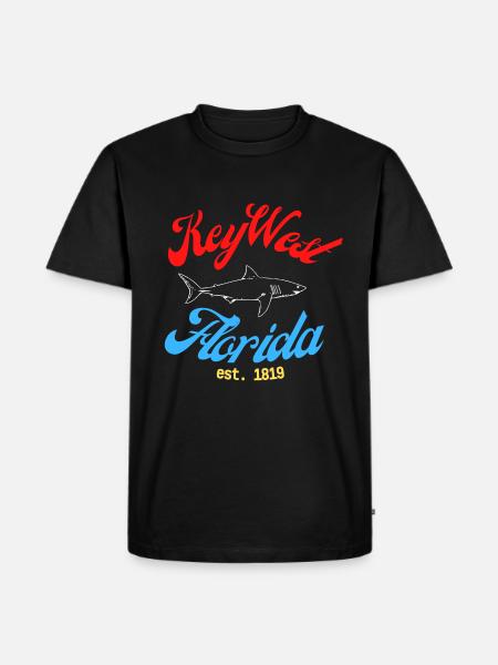 Florida - Key West - Men's Premium Organic T-Shirt - black