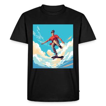Die Herren der Bretter - Seigneurs du Conseil - T-shirt Premium bio Homme - noir - Devant - Nico (187cm)