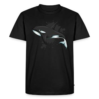 Marine Explorer Orca Design Orca Whale Outfit Enfants - T-shirt Premium bio Homme - noir - Devant - Nico (187cm)