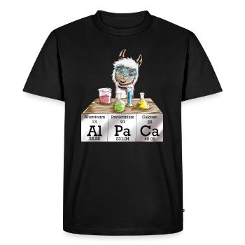 Mignon mignon Alpaga Chemicals Al Pa Ca Lala - T-shirt Premium bio Homme - noir - Devant - Nico (187cm)