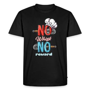 Boulangerie Boulanger Boulanger amateur Profession Boulanger de loisir - T-shirt Premium bio Homme - noir - Devant - Nico (187cm)
