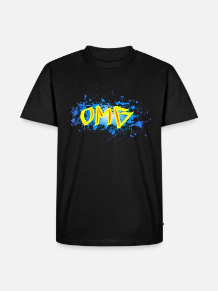 OMG - Männer Premium Bio T-Shirt - Schwarz