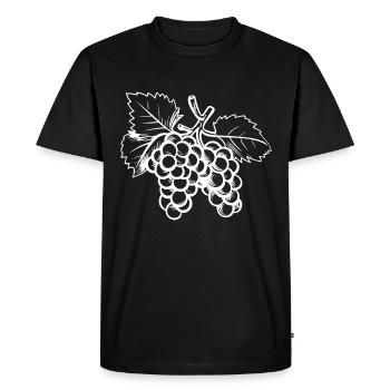 Raisins Raisins - T-shirt Premium bio Homme - noir - Devant - Nico (187cm)