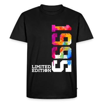 31E ANNIVERSAIRE ÉDITION LIMITÉE 1995 - T-shirt Premium bio Homme - noir - Devant - Nico (187cm)