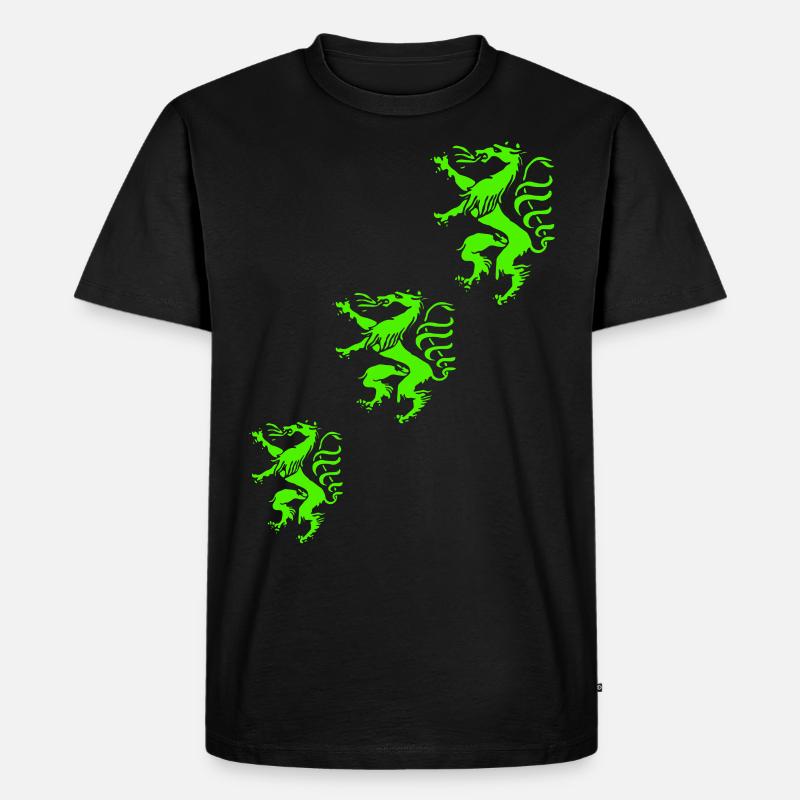 Steiermark - Männer Premium Bio T-Shirt - Schwarz