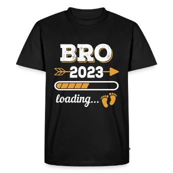 Brother 2023 Future Big Brother - Men's Premium Organic T-Shirt - black - Front - Nico (187cm)