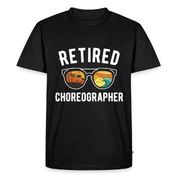 Chiropraticien Retirement Vibes Design - T-shirt Premium bio Homme - noir - Devant - Nico (187cm)