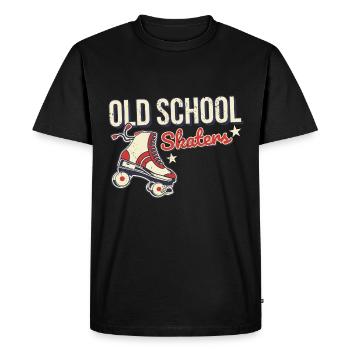 Talk Derby To Me Roller Derby Patins à roulettes - T-shirt Premium bio Homme - noir - Devant - Nico (187cm)