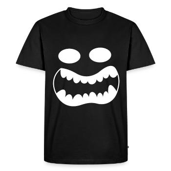 Pumpkin - Men's Premium Organic T-Shirt - black - Front - Nico (187cm)