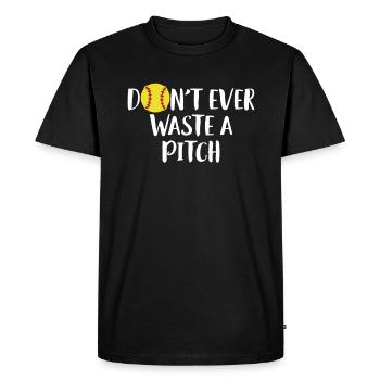 Don't Ever Was A Pitch Shirt Gift - T-shirt Premium bio Homme - noir - Devant - Nico (187cm)