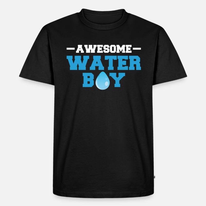 Awesome Waterboy Shirt Geschenk - Männer Premium Bio T-Shirt - Schwarz