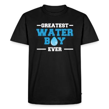 La plus grande chemise Waterboy de tous les temps - T-shirt Premium bio Homme - noir - Devant - Nico (187cm)