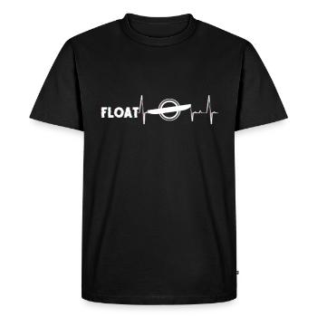 Rythme cardiaque Ligne cardiaque Fréquence cardiaque Onewheel - T-shirt Premium bio Homme - noir - Devant - Nico (187cm)
