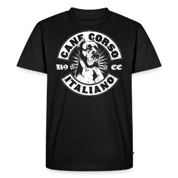 Cane Corso - T-shirt Premium bio Homme - noir - Devant - Nico (187cm)
