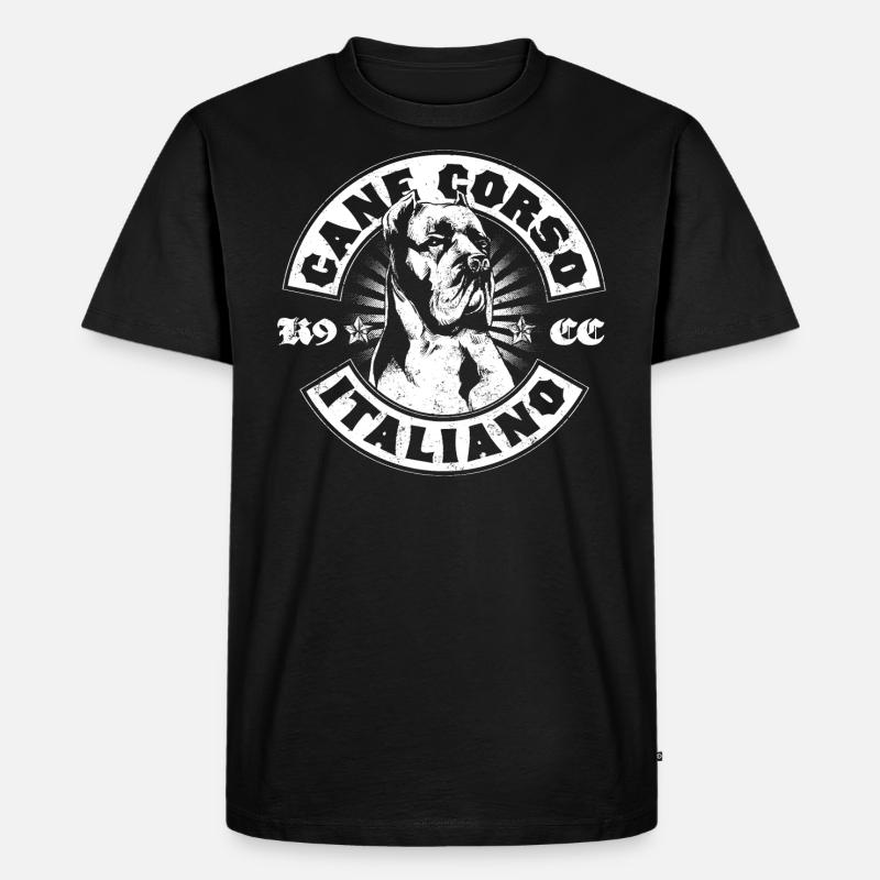 Cane Corso - Männer Premium Bio T-Shirt - Schwarz