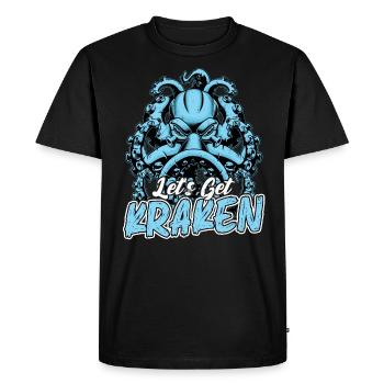 Let's get octopus - Octopus - Men's Premium Organic T-Shirt - black - Front - Nico (187cm)