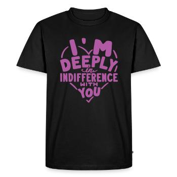 Rupture - 3 - T-shirt Premium bio Homme - noir - Devant - Nico (187cm)