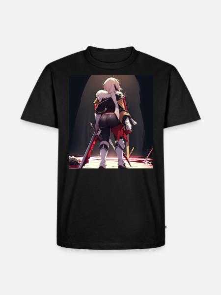 Lost fight - Männer Premium Bio T-Shirt - Schwarz
