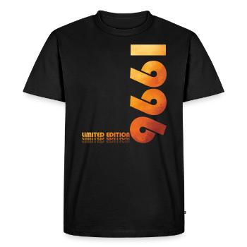 29ème Anniversaire Original 1996 Millésime 1996 - T-shirt Premium bio Homme - noir - Devant - Nico (187cm)