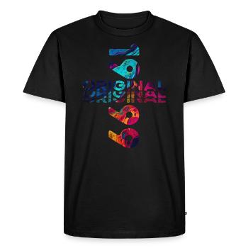 25th Birthday Year 1999 Vintage 1999 Original - Men's Premium Organic T-Shirt - black - Front - Nico (187cm)