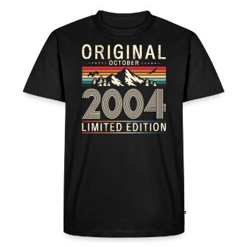 20ème Anniversaire Légende Octobre 2004 Volume 04 - T-shirt Premium bio Homme - noir - Devant - Nico (187cm)