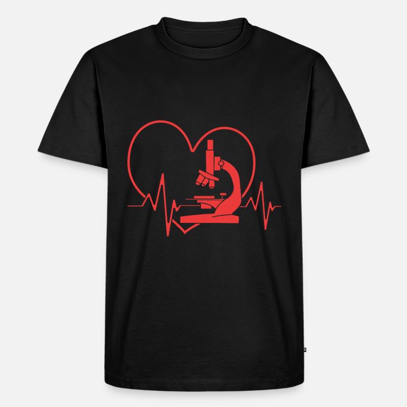 Structural formula molecule - Men's Premium Organic T-Shirt - black