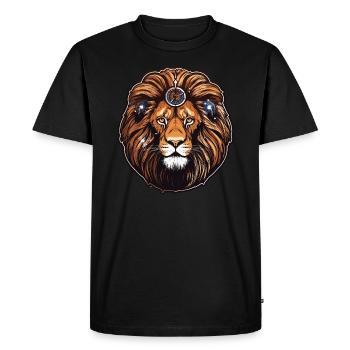 Majesté déchaînée - T-shirt Premium bio Homme - noir - Devant - Nico (187cm)