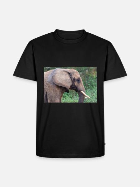 Elephant - T-shirt Premium bio Homme - noir