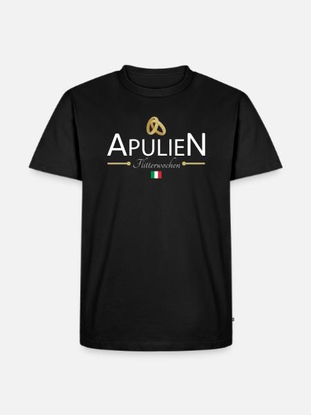 Flitterwochen Apulien - Männer Premium Bio T-Shirt - Schwarz