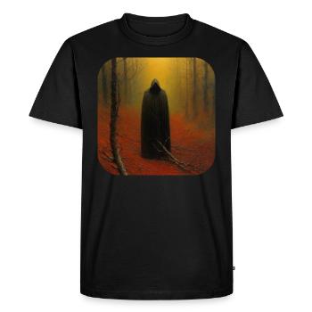 Démon sinistre - T-shirt Premium bio Homme - noir - Devant - Nico (187cm)