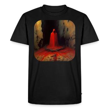 Démon sinistre - T-shirt Premium bio Homme - noir - Devant - Nico (187cm)