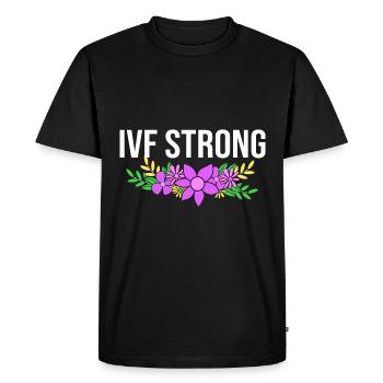 Ivf Retrieval Test Tube Artificial Insemination - Men's Premium Organic T-Shirt - black - Front - Nico (187cm)