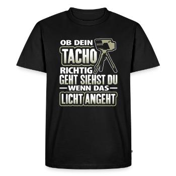 Tuning Cars Tuners - Men's Premium Organic T-Shirt - black - Front - Nico (187cm)