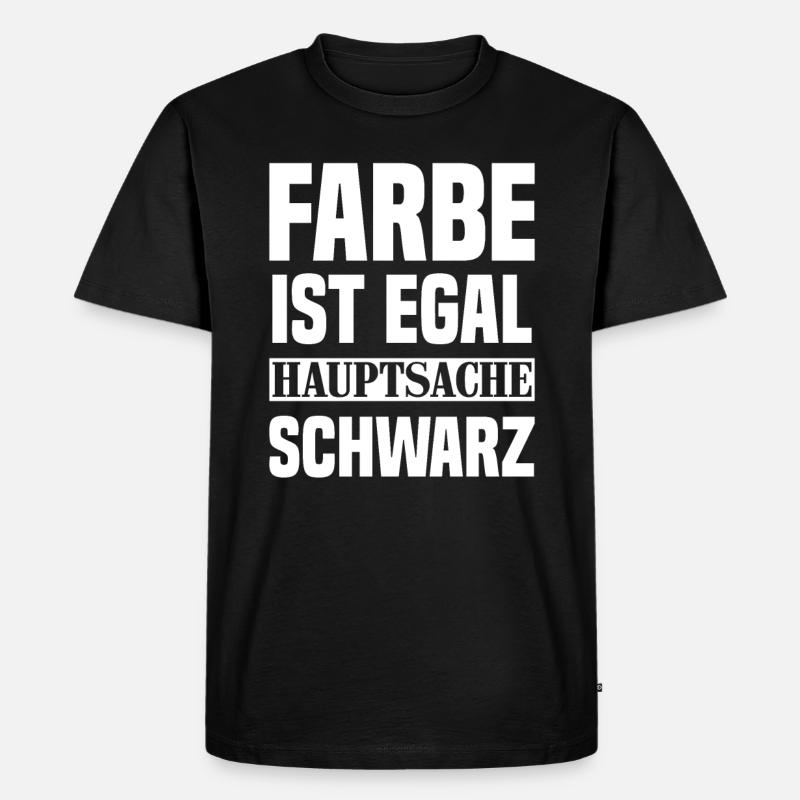 Gothic - Männer Premium Bio T-Shirt - Schwarz