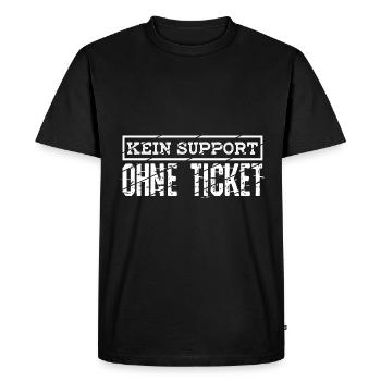 Systemadministrator Admin Itler Programmierer Büro - Männer Premium Bio T-Shirt - Schwarz - Vorne - Nico (187cm)