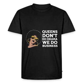 Entrepreneur bourreau de travail - T-shirt Premium bio Homme - noir - Devant - Nico (187cm)