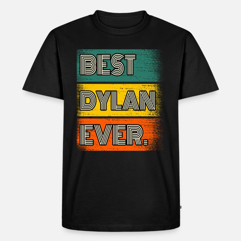 Dylan Name Geschenk Spruch Lustig - Männer Premium Bio T-Shirt - Schwarz